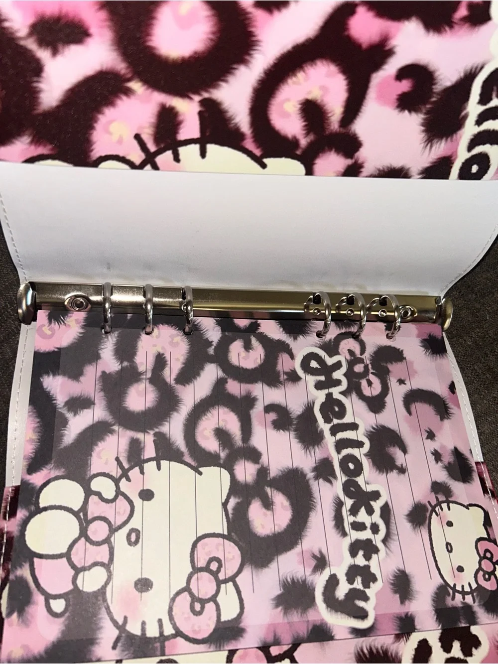 Hello Kitty A5 soft Binder with Paper